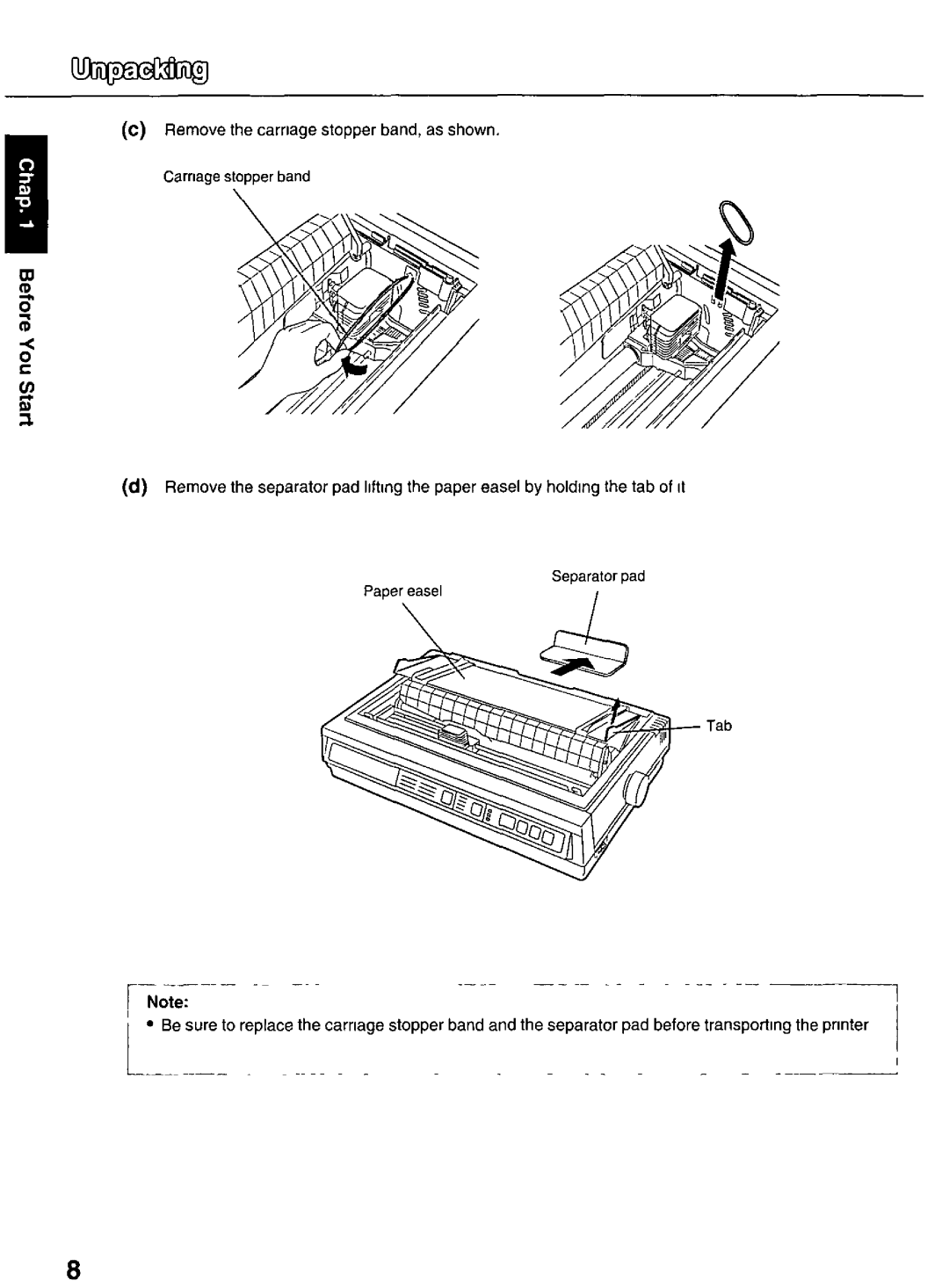 Panasonic KX-P3626 manual 