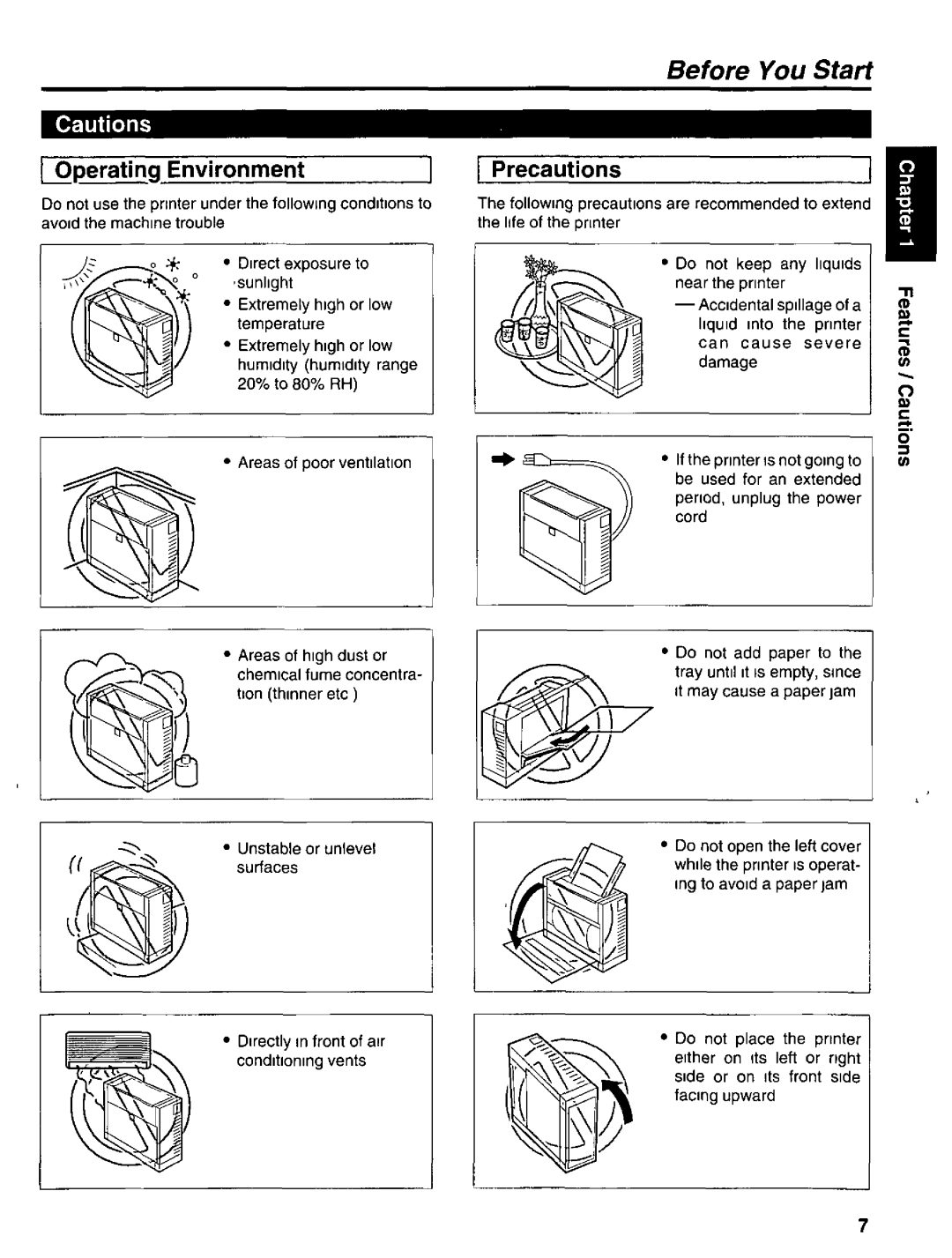 Panasonic KX-P6100 manual 