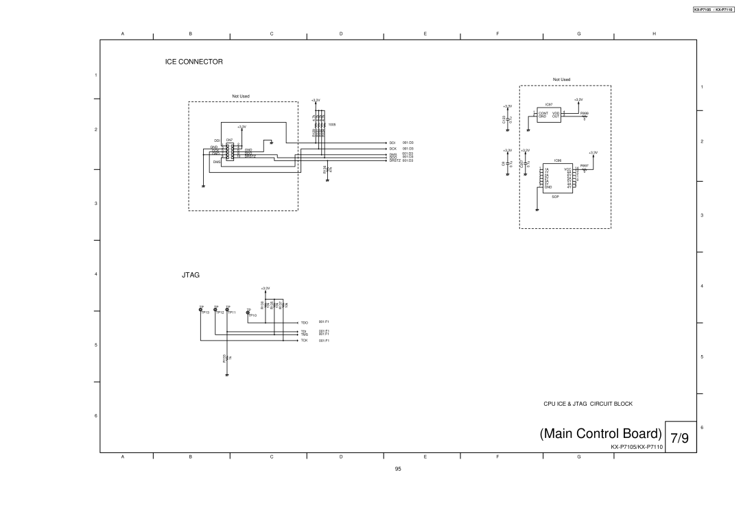 Panasonic KX-P7105, KX-P7110 manual ICE Connector 