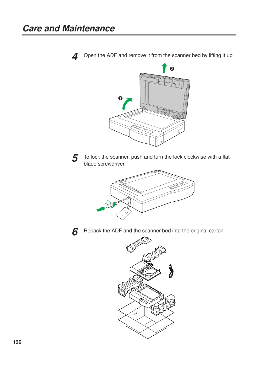 Panasonic KX-PS8000 manual 136 