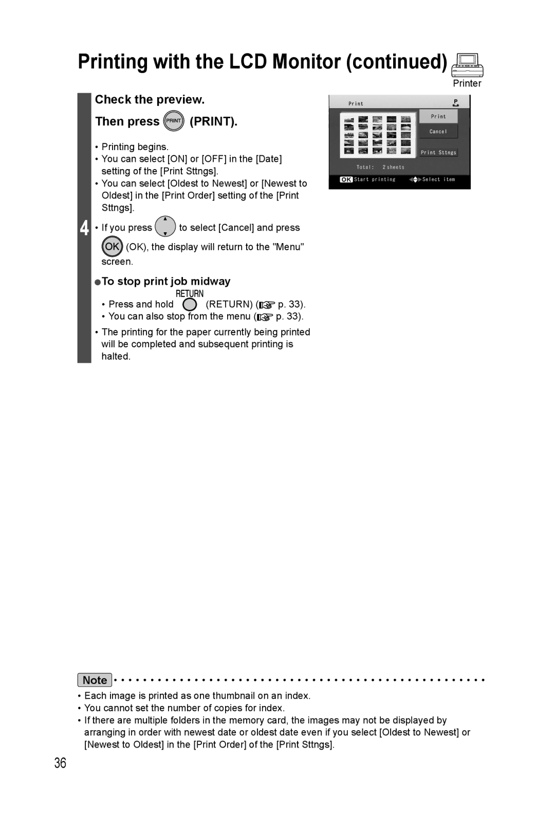 Panasonic KX-PX20M operating instructions Check the preview Then press Print 