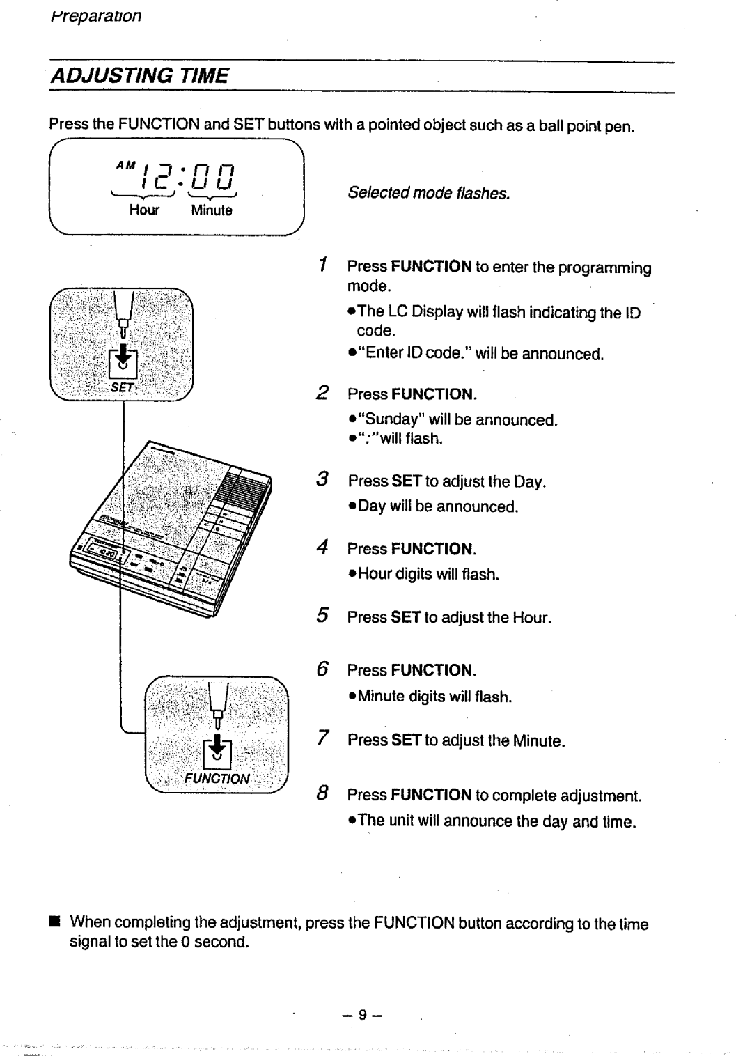 Panasonic KX-T1470BA manual 