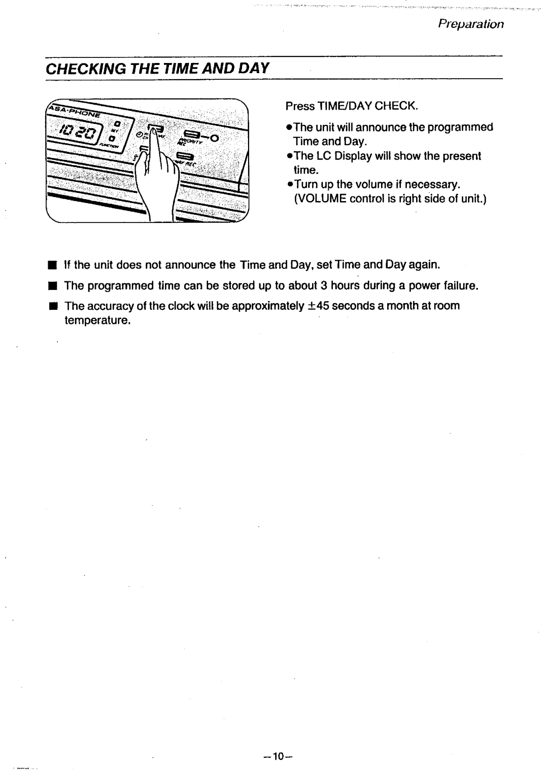 Panasonic KX-T1470BA manual 