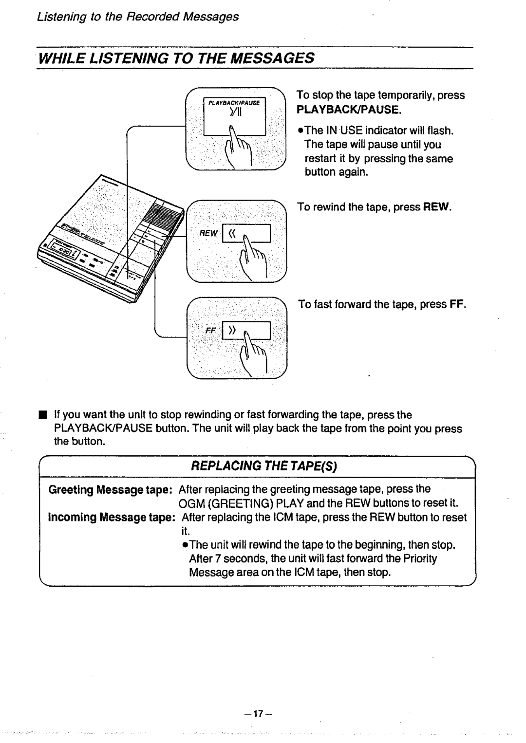 Panasonic KX-T1470BA manual 