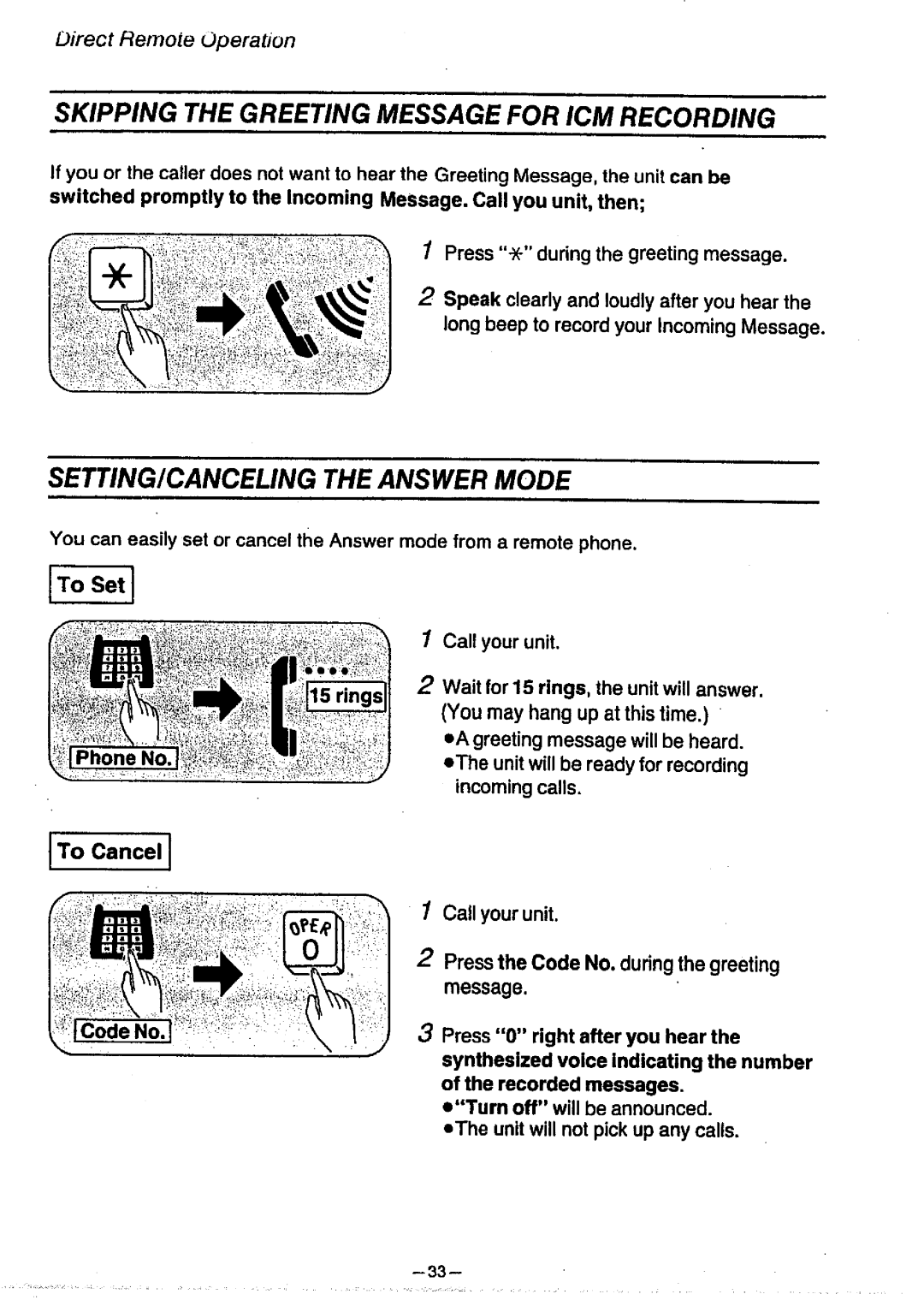 Panasonic KX-T1470BA manual 