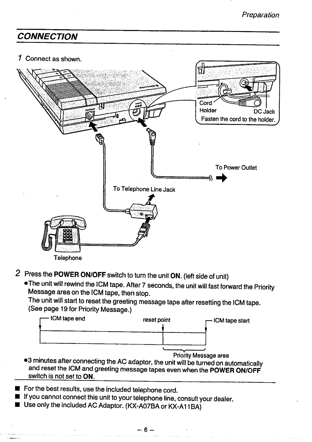 Panasonic KX-T1470BA manual 