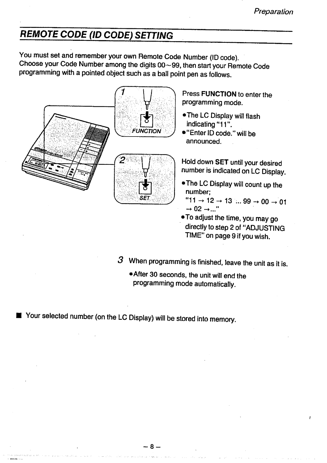 Panasonic KX-T1470BA manual 