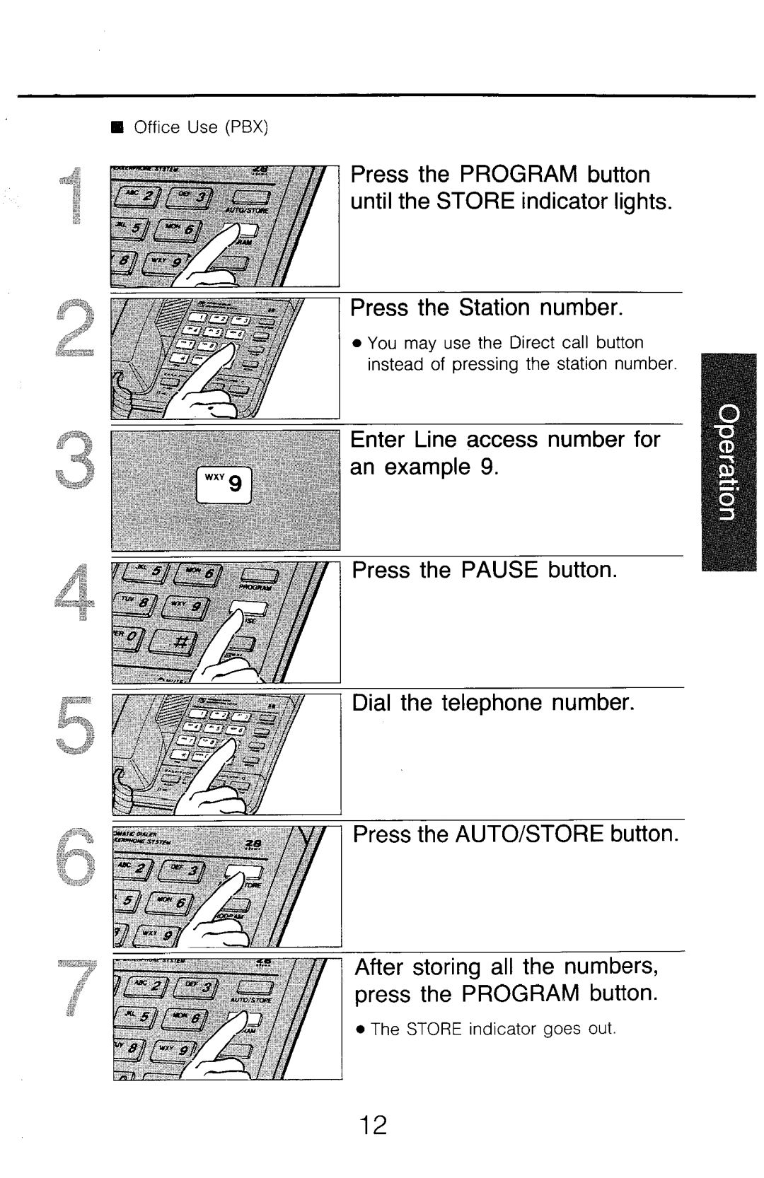 Panasonic KX-T2315 manual An example 