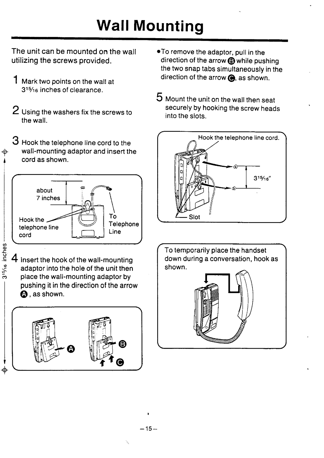 Panasonic KX-T2386BA manual 