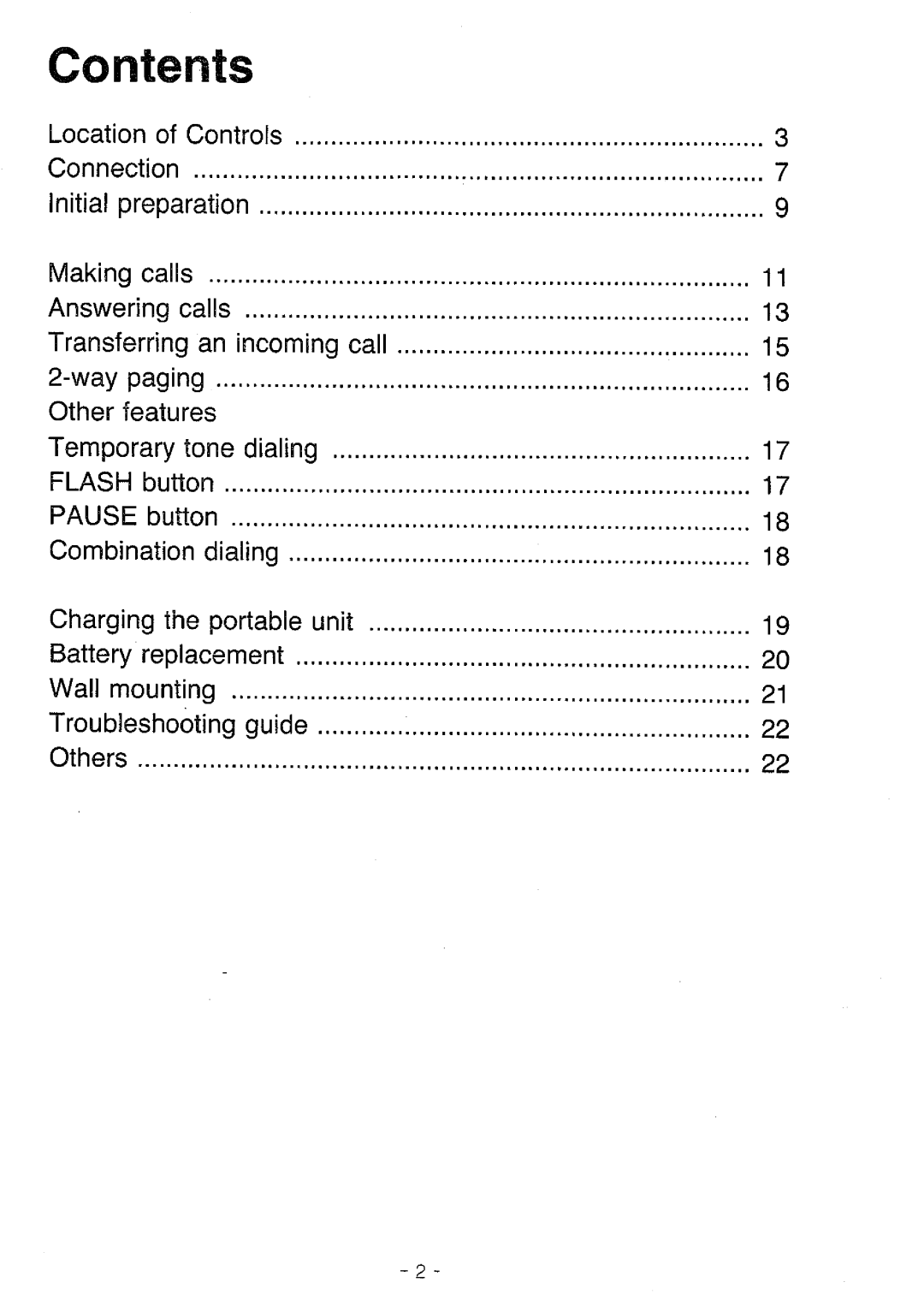 Panasonic KX-T3806BA manual 