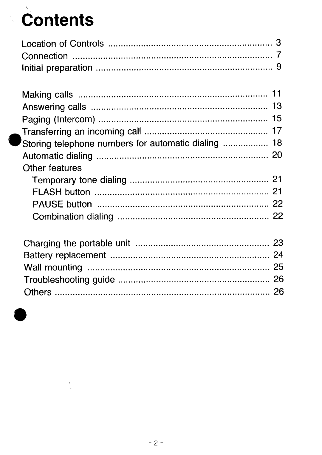 Panasonic KX-T3826BA manual 