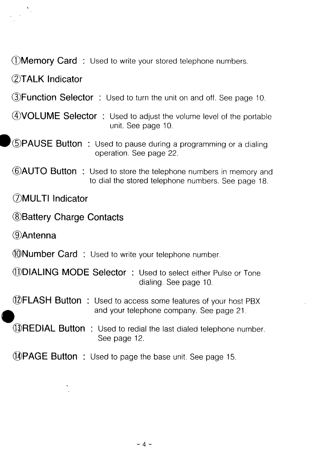 Panasonic KX-T3826BA manual 