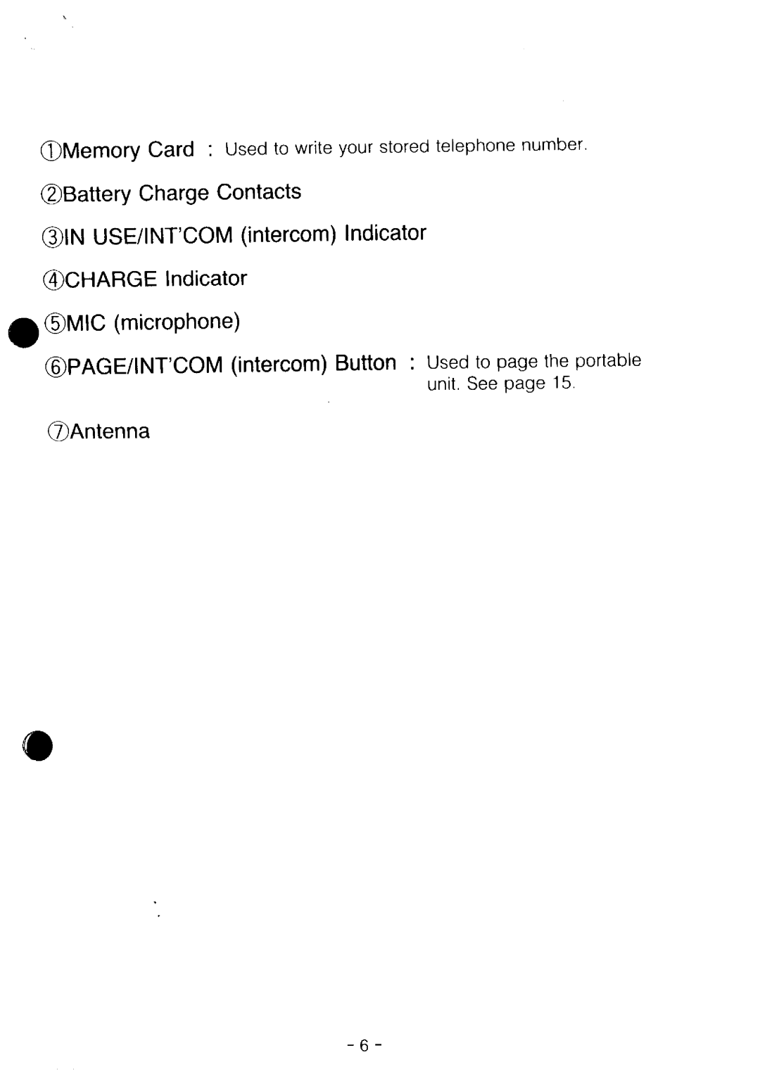 Panasonic KX-T3826BA manual 