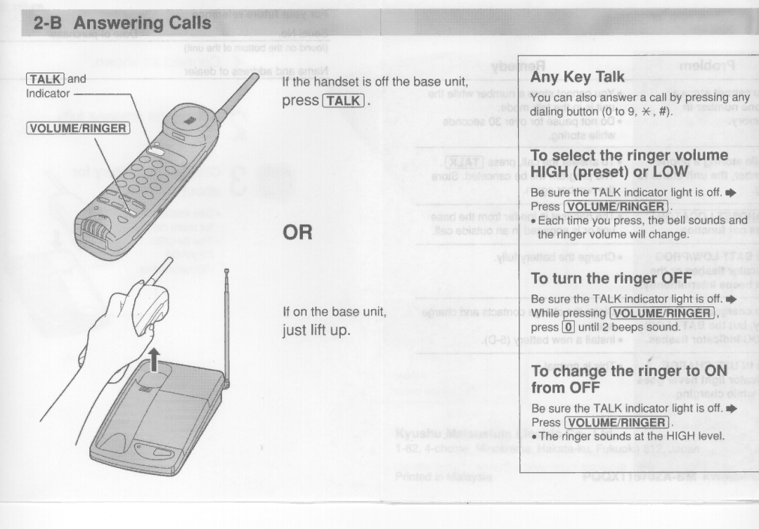 Panasonic KX-T4026NZ manual 