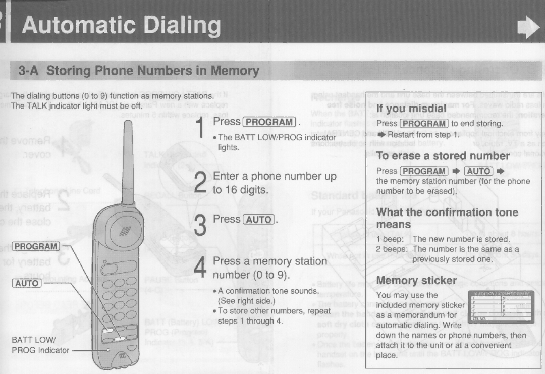 Panasonic KX-T4026NZ manual 