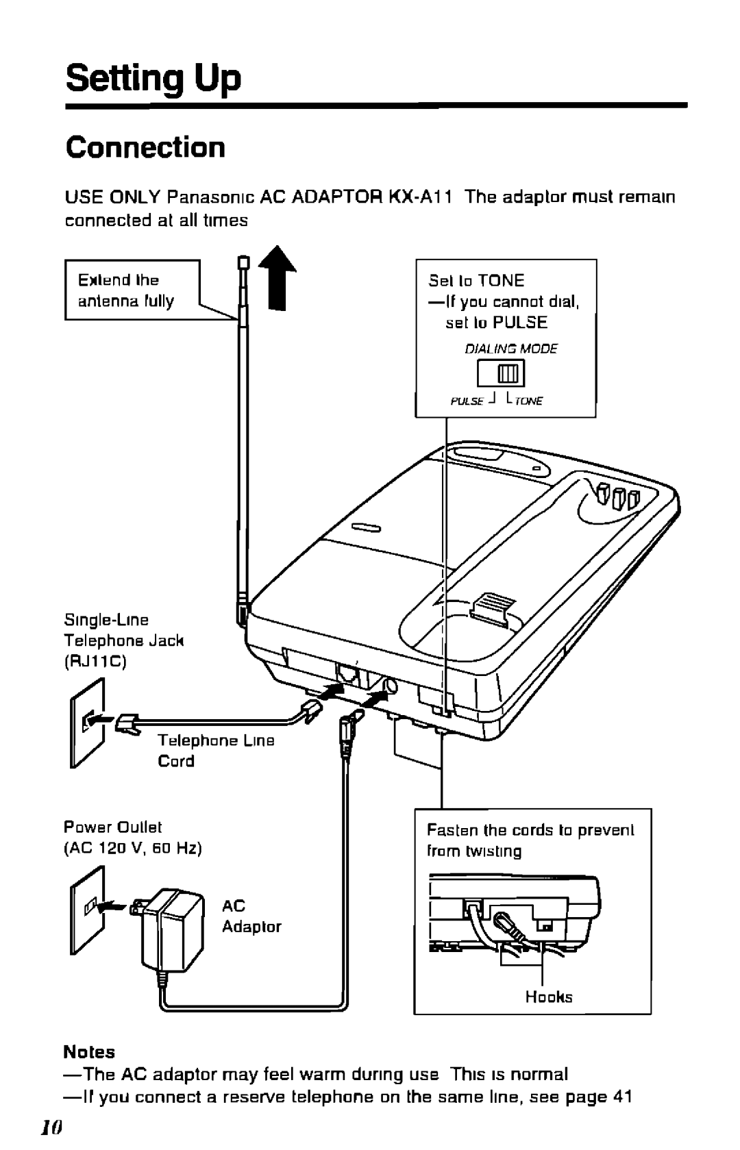 Panasonic KX-T4108-B manual 