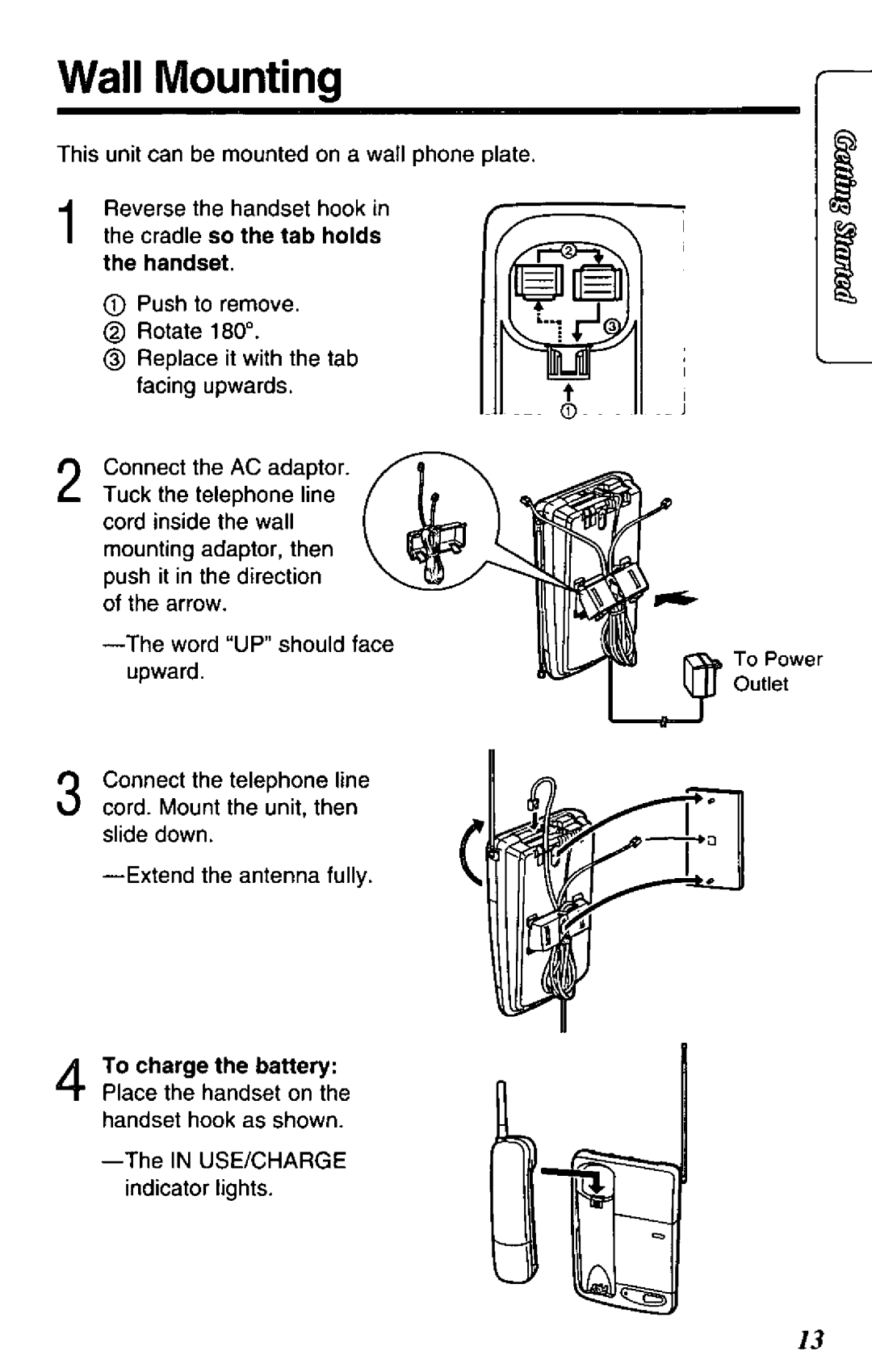 Panasonic KX-T4109-B manual 