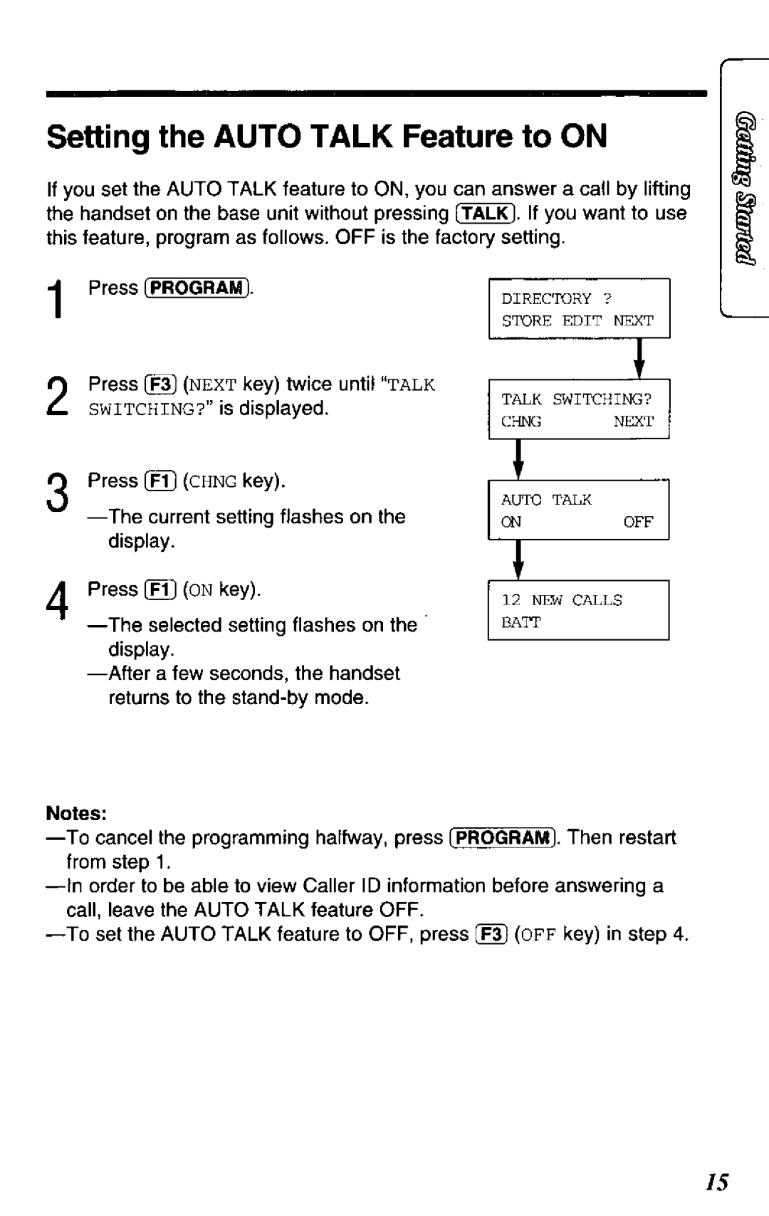 Panasonic KX-T4109-B manual 