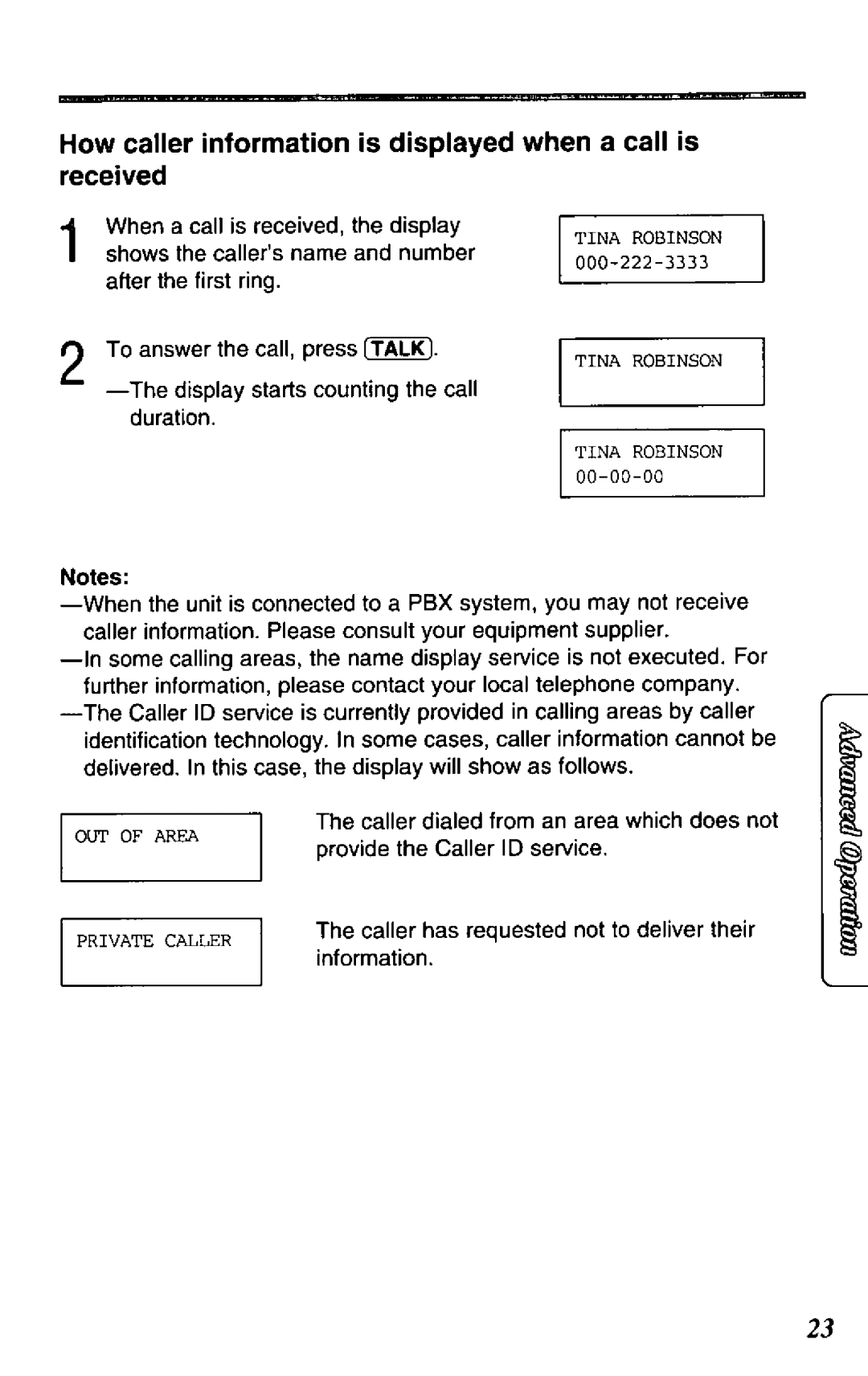 Panasonic KX-T4109-B manual 