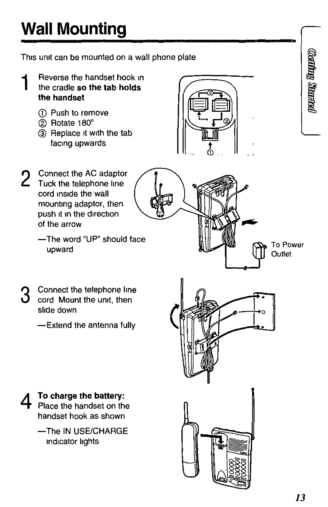 Panasonic KX-T4168-B manual 