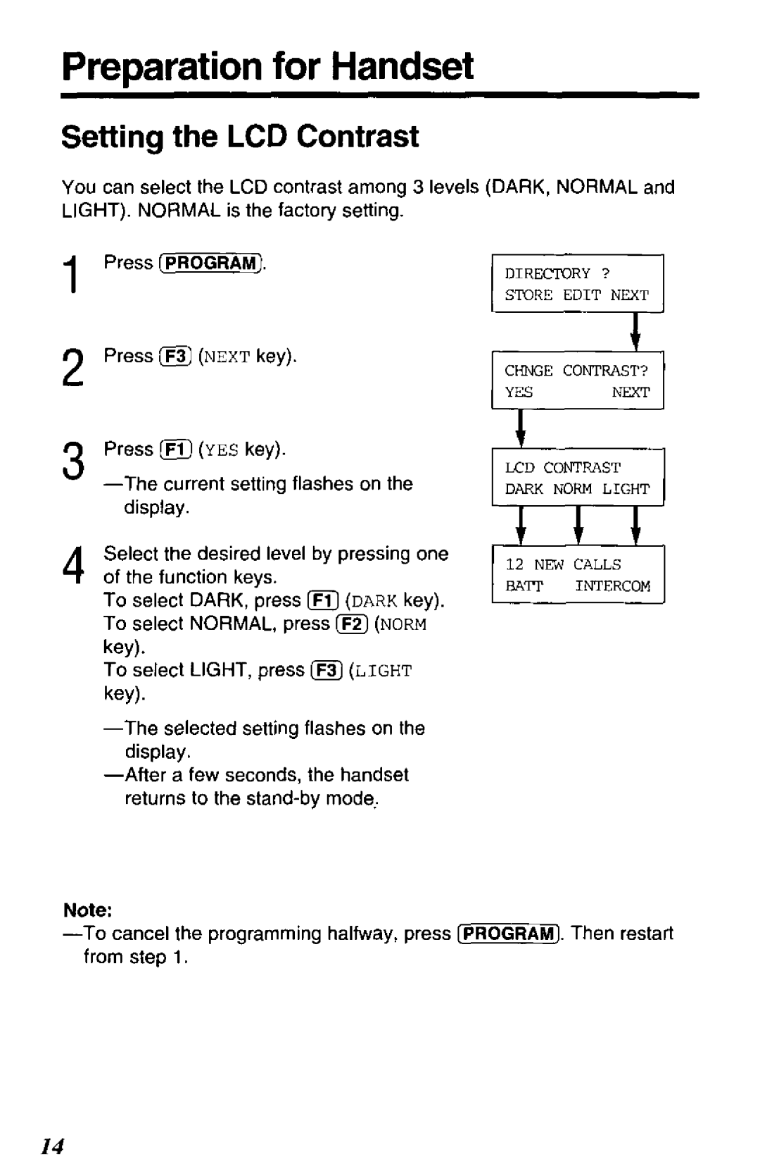 Panasonic KX-T4168-B manual 