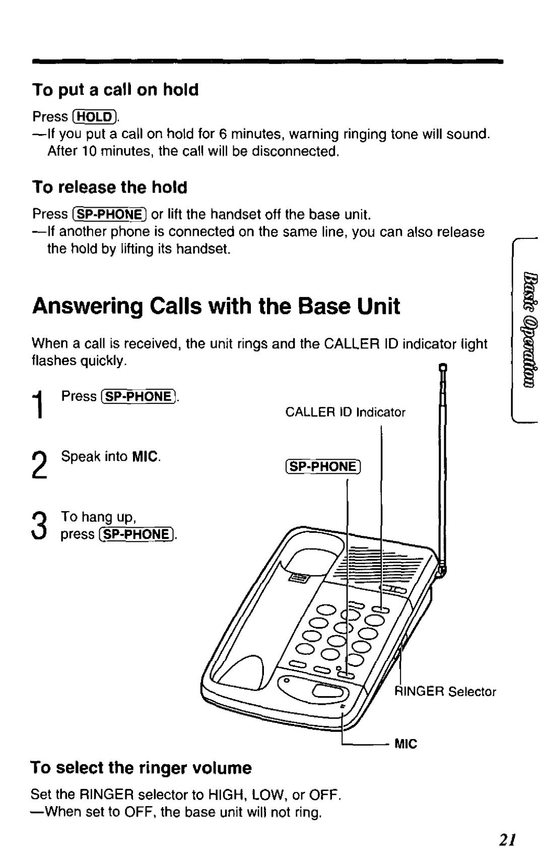 Panasonic KX-T4168-B manual 