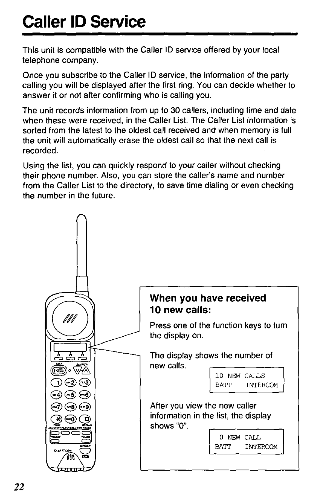 Panasonic KX-T4168-B manual 