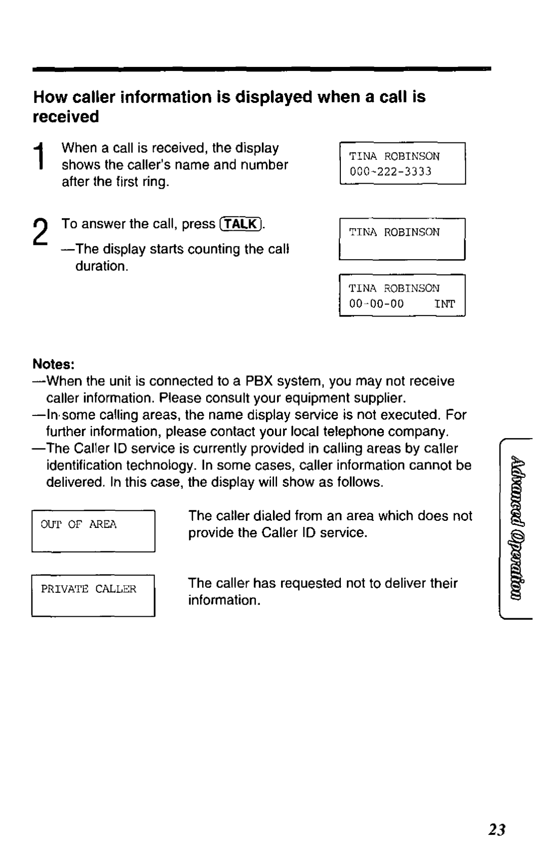 Panasonic KX-T4168-B manual 