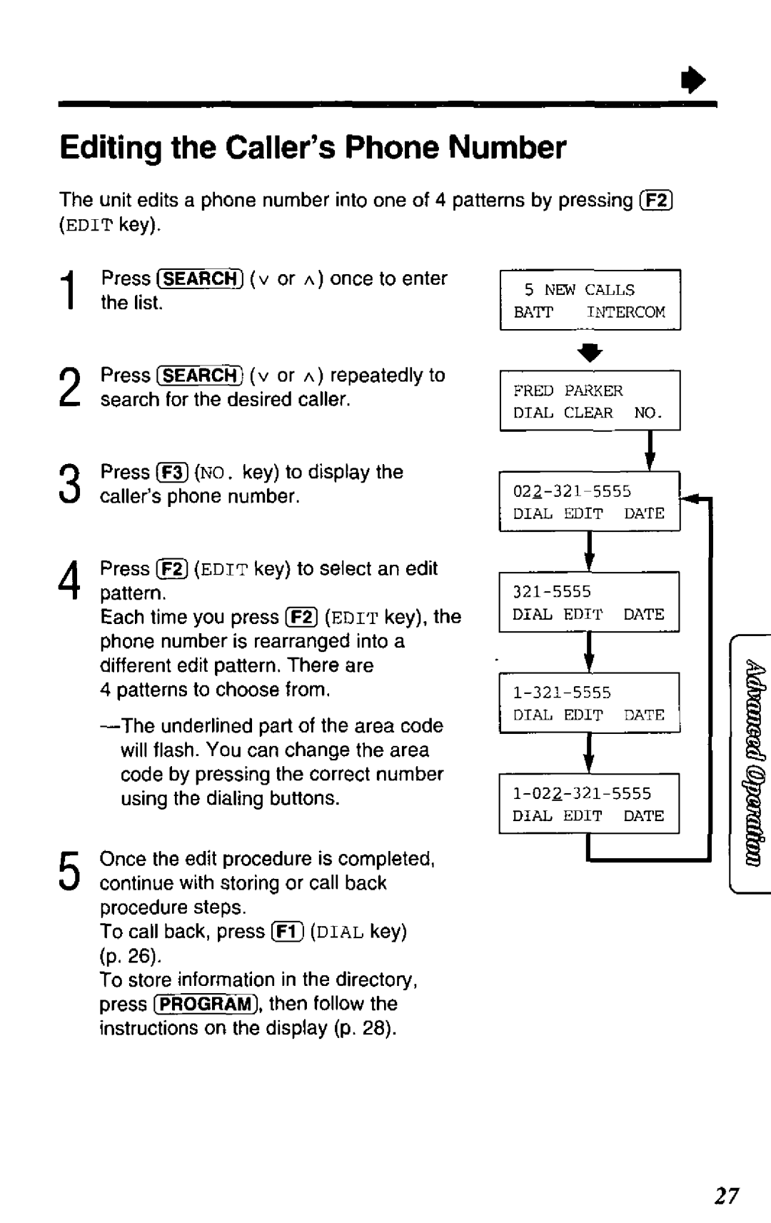 Panasonic KX-T4168-B manual 