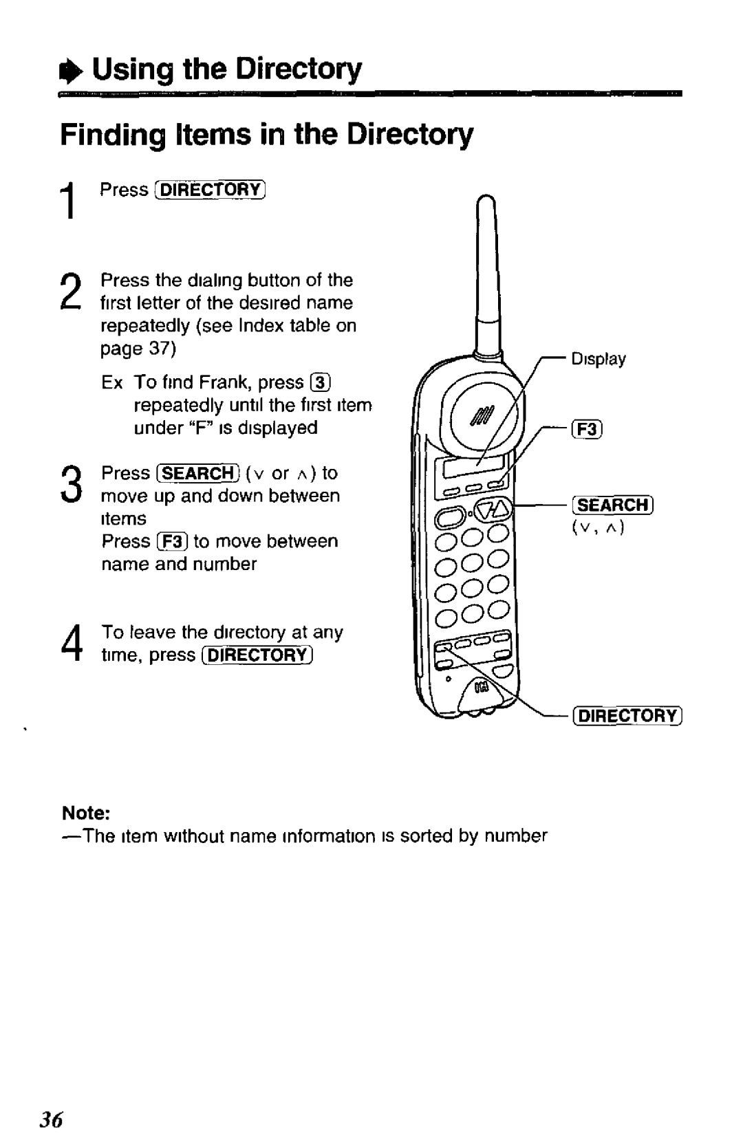 Panasonic KX-T4168-B manual 