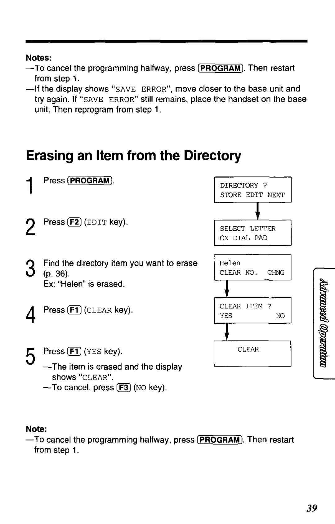 Panasonic KX-T4168-B manual 