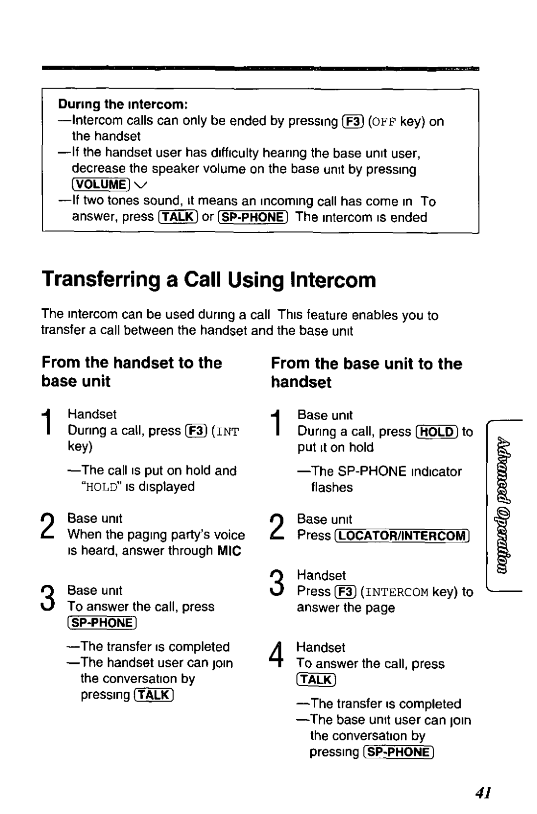 Panasonic KX-T4168-B manual 