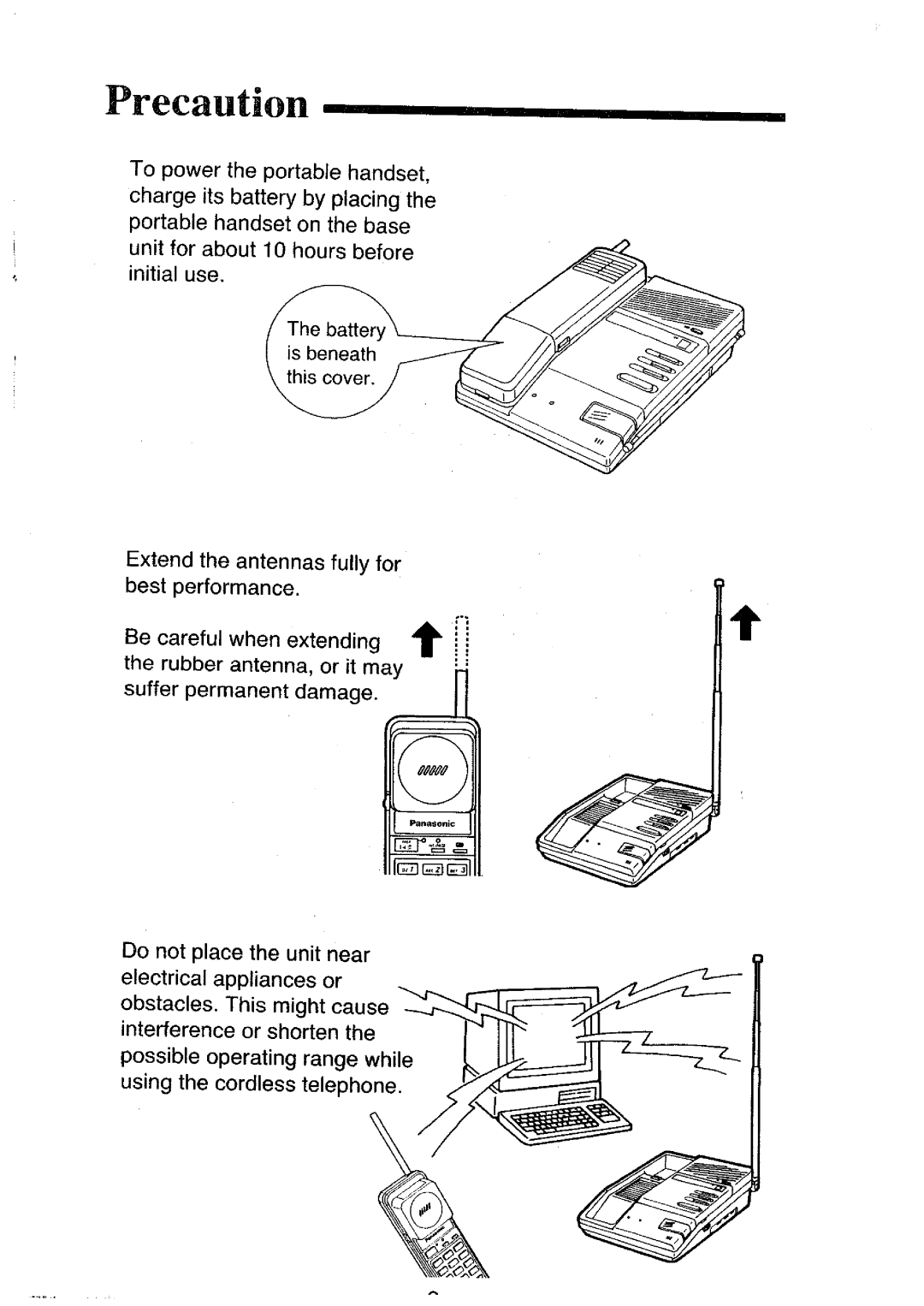 Panasonic KX-T4300BA manual 