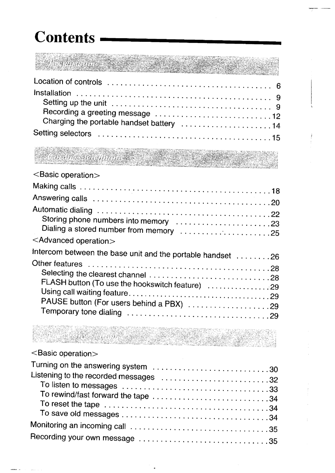 Panasonic KX-T4300BA manual 