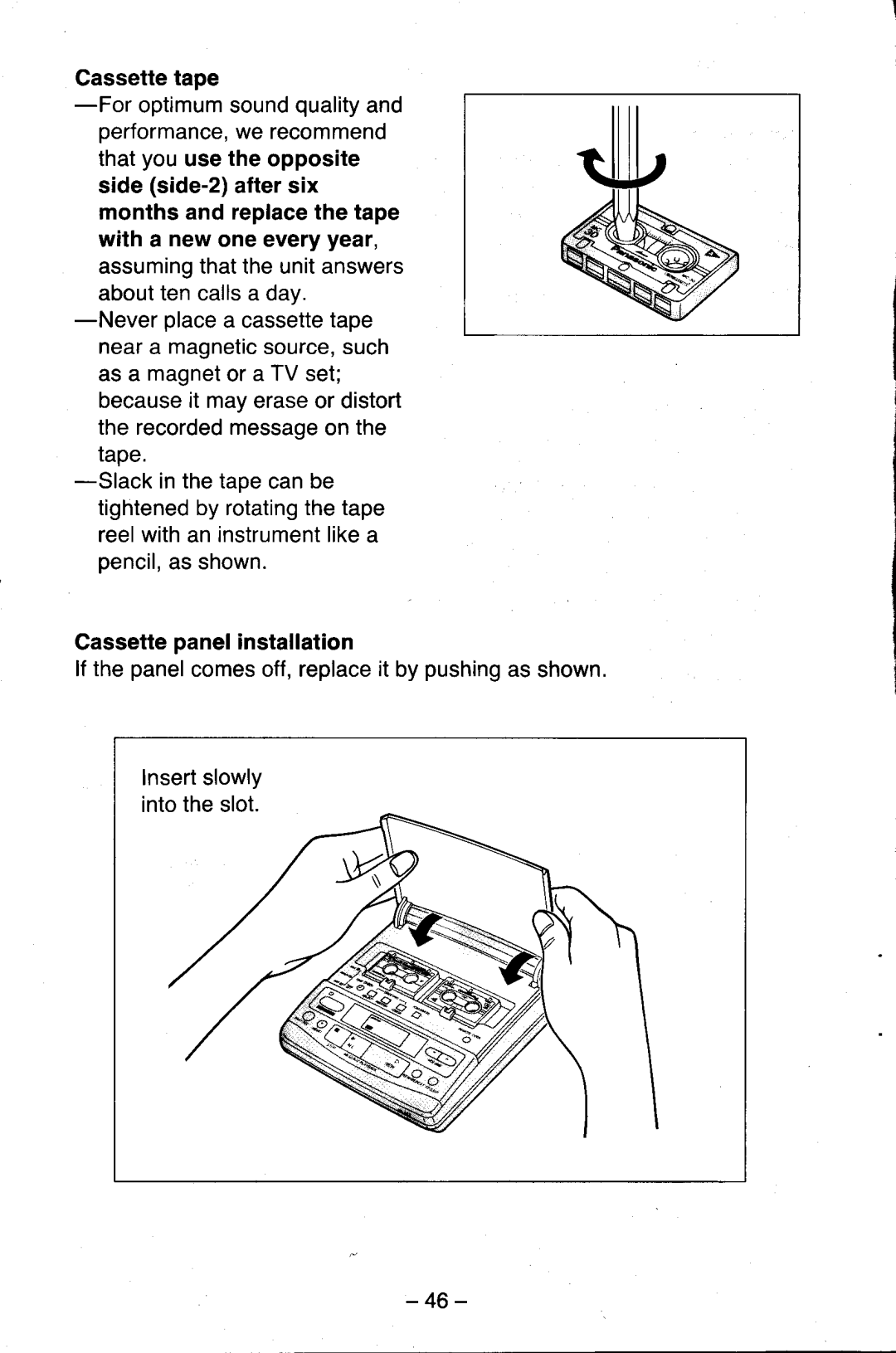 Panasonic KX-T5200 manual 