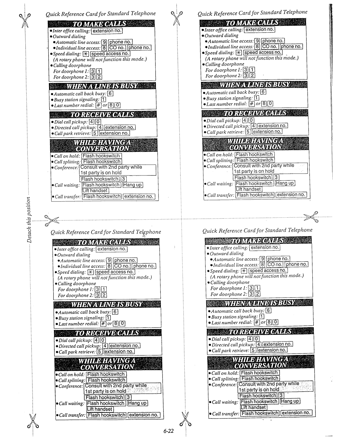 Panasonic KX-T61610 manual Extension no 