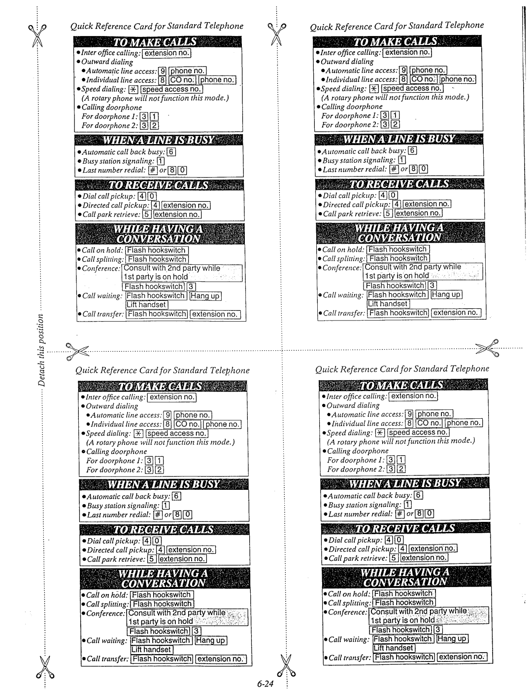 Panasonic KX-T61610 manual 