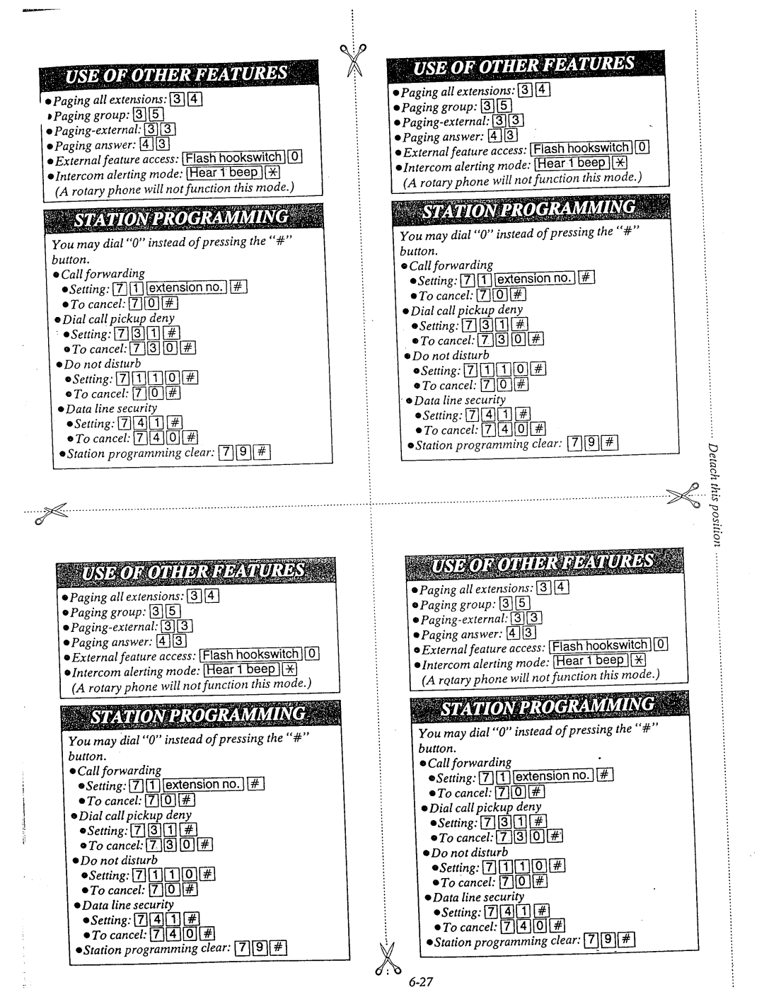 Panasonic KX-T61610 manual 