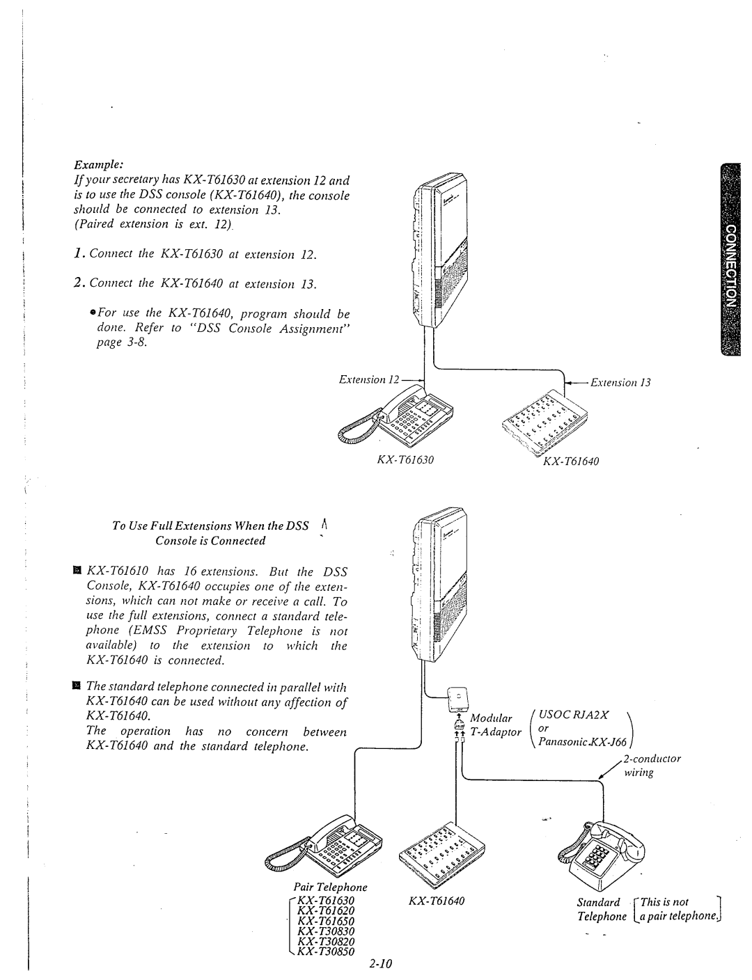 Panasonic KX-T61610 manual 