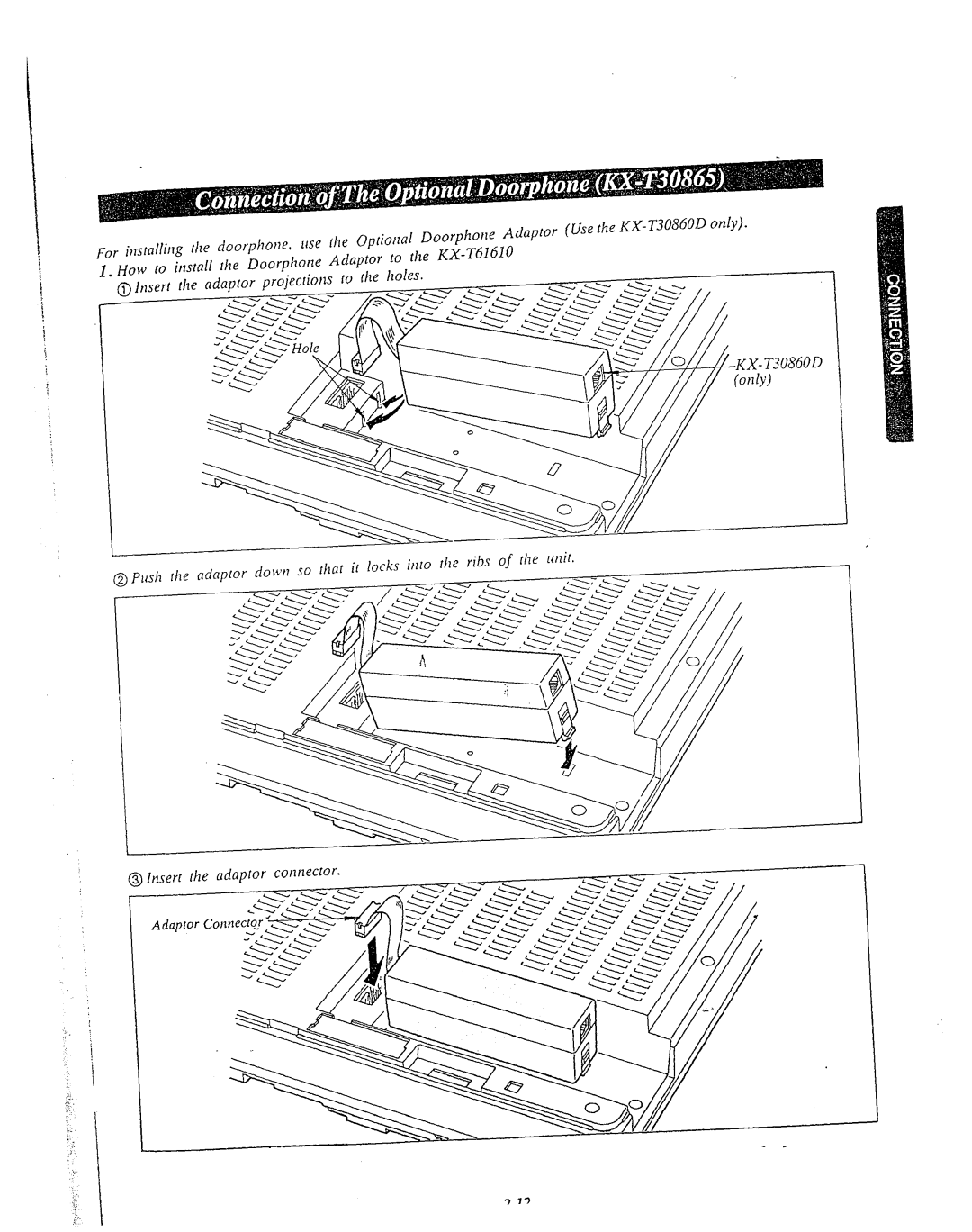 Panasonic KX-T61610 manual 