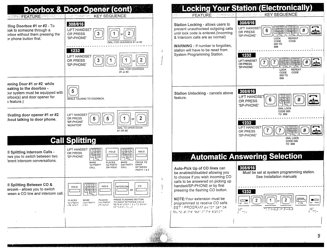 Panasonic KX-T61610 manual 