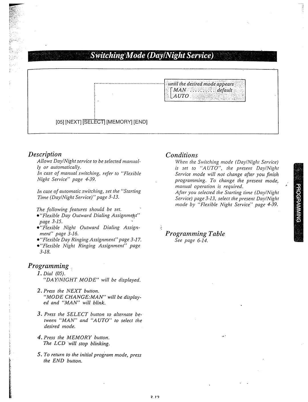 Panasonic KX-T61610 manual Changeman 