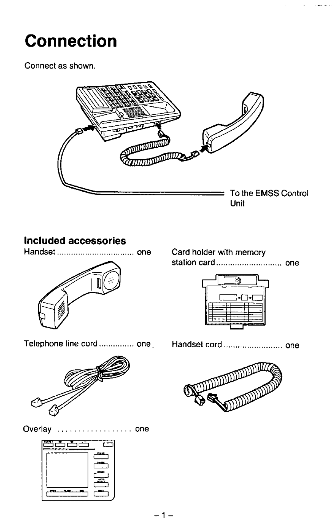 Panasonic KX-T7130 manual 