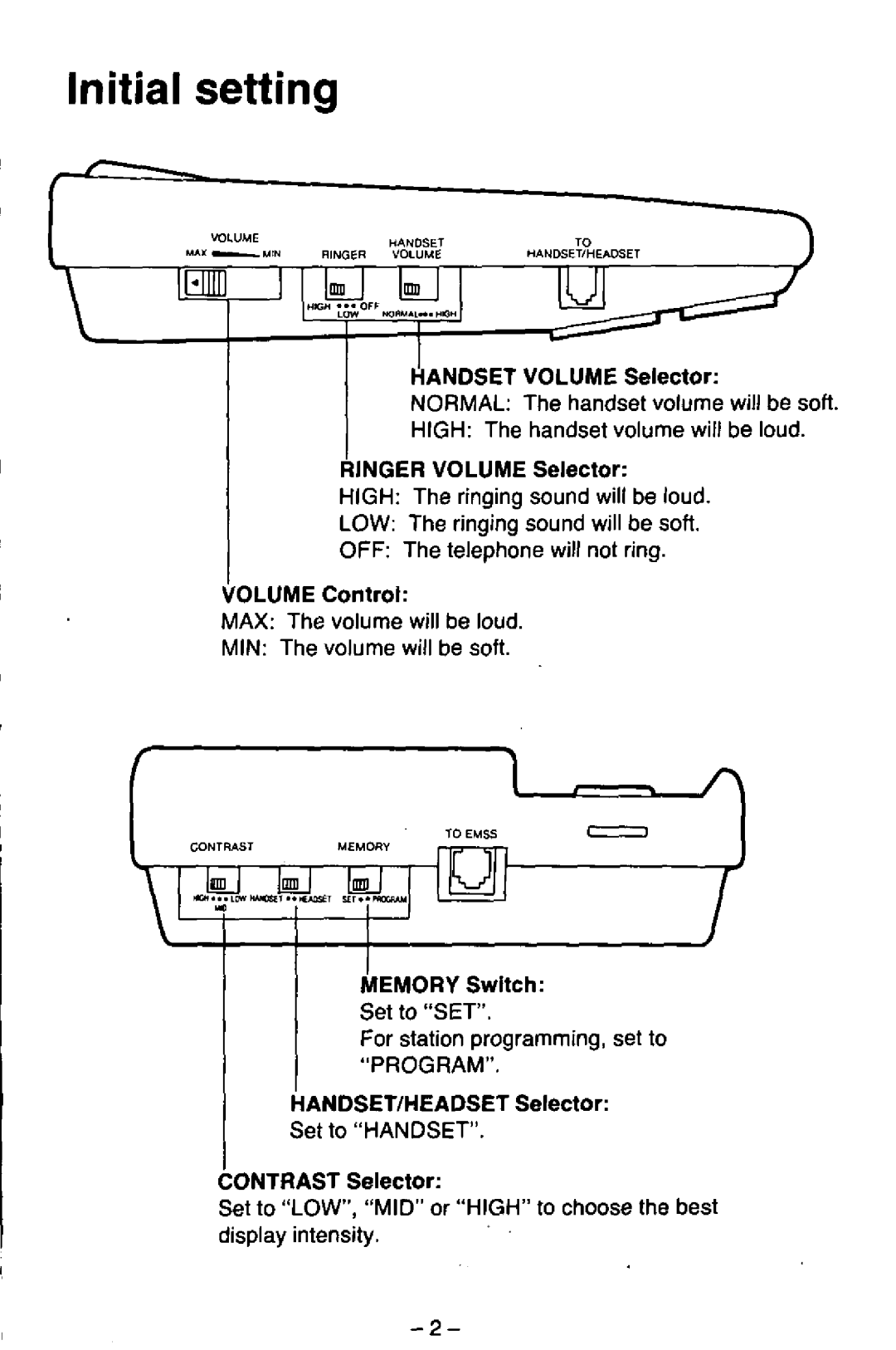 Panasonic KX-T7130 manual 