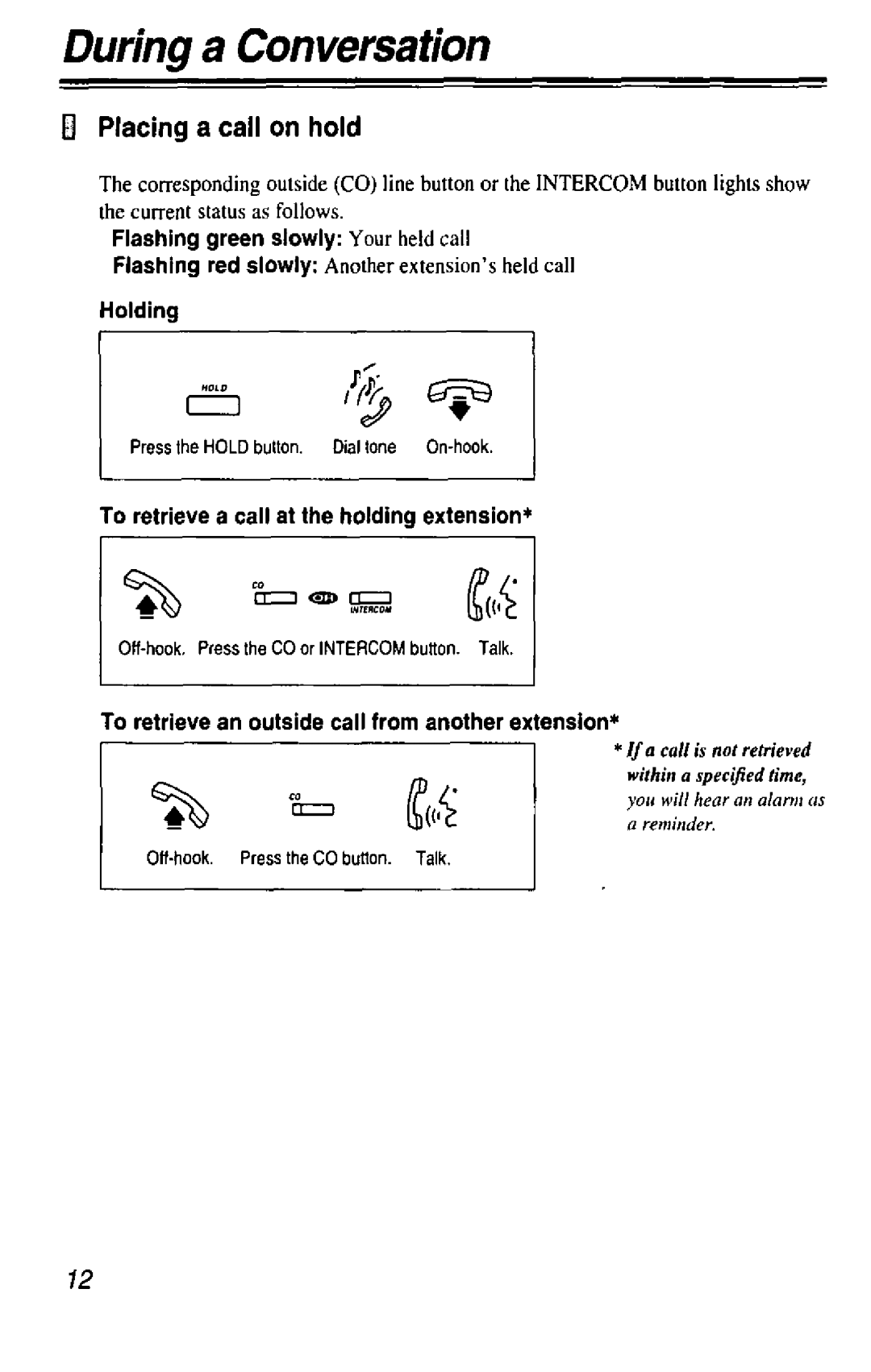 Panasonic KX-T7436 manual 