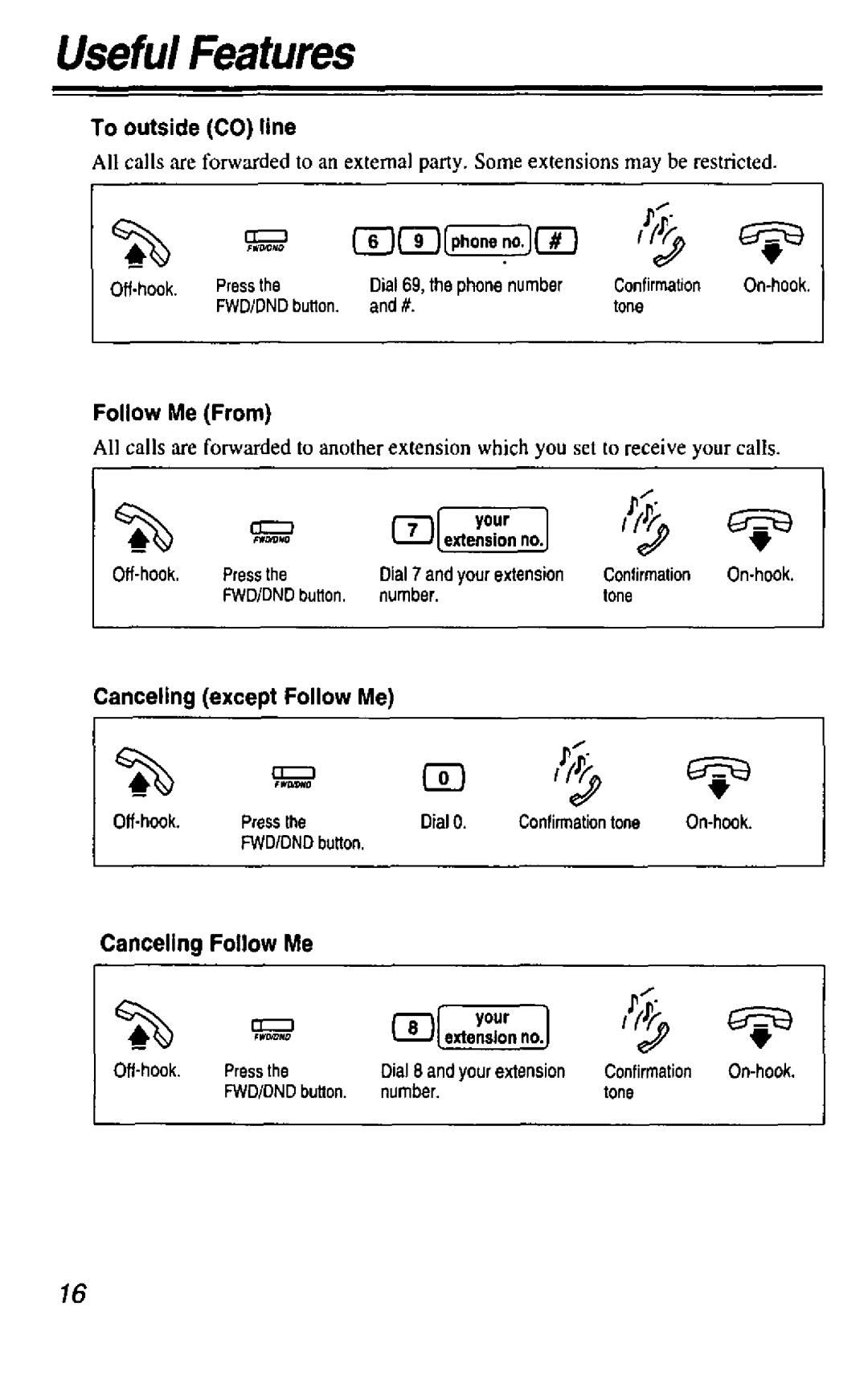 Panasonic KX-T7436 manual 