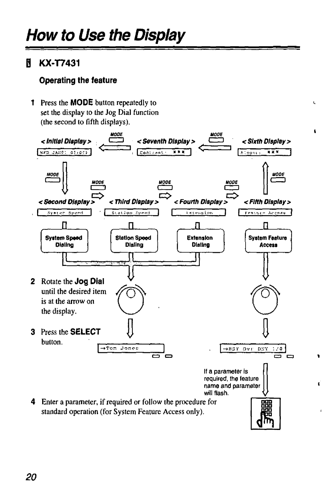 Panasonic KX-T7436 manual 