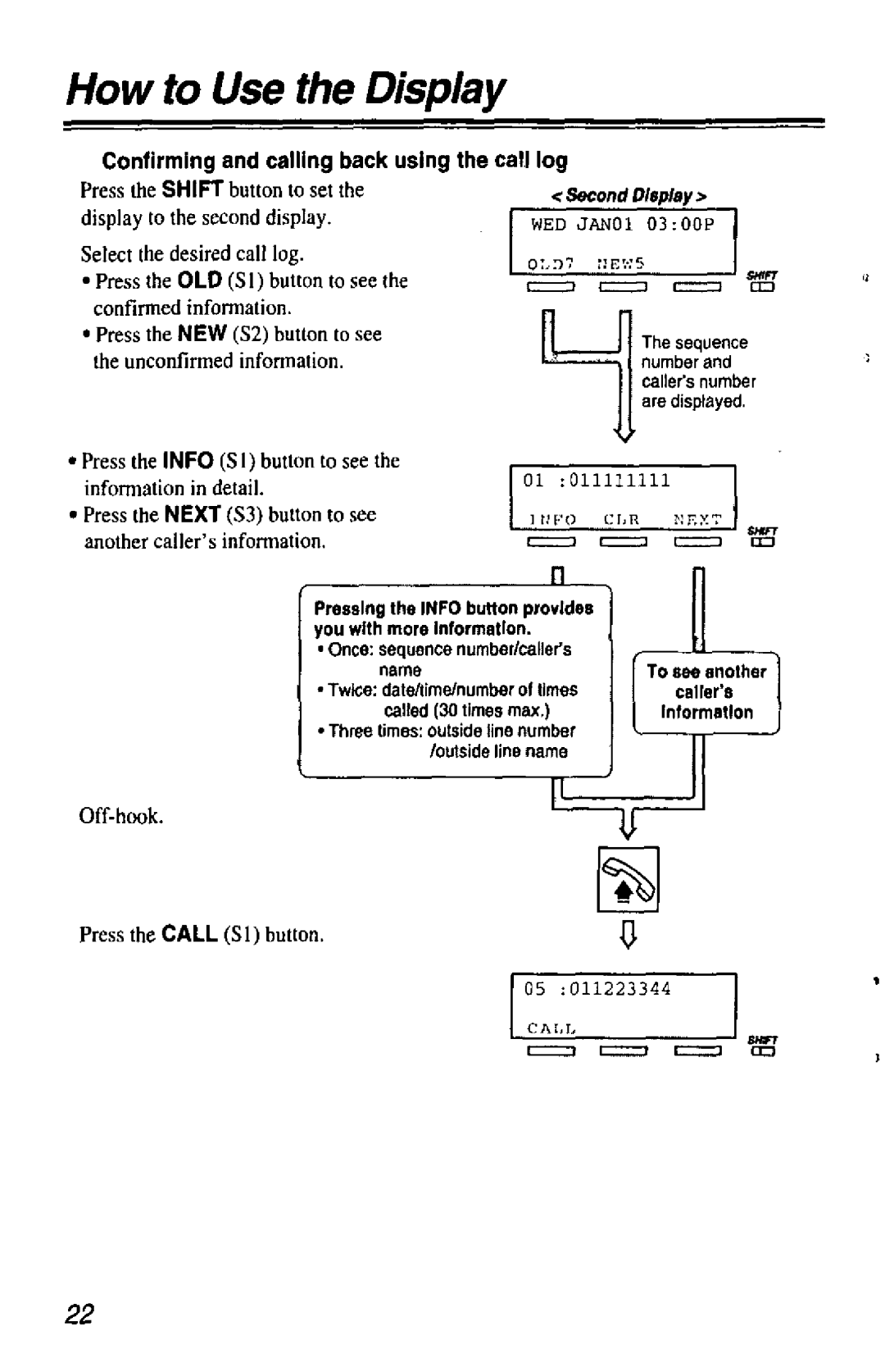 Panasonic KX-T7436 manual 