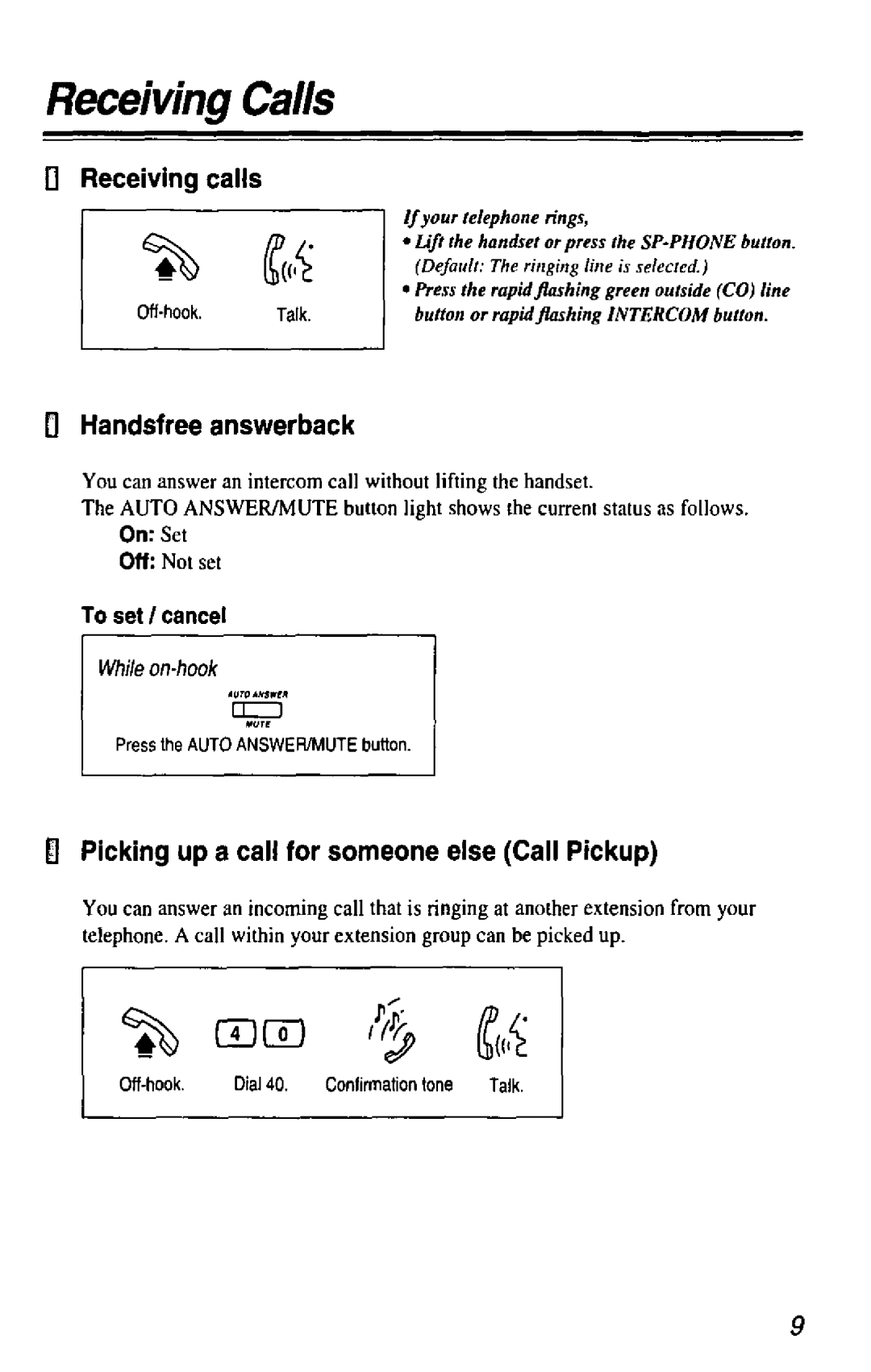 Panasonic KX-T7436 manual 