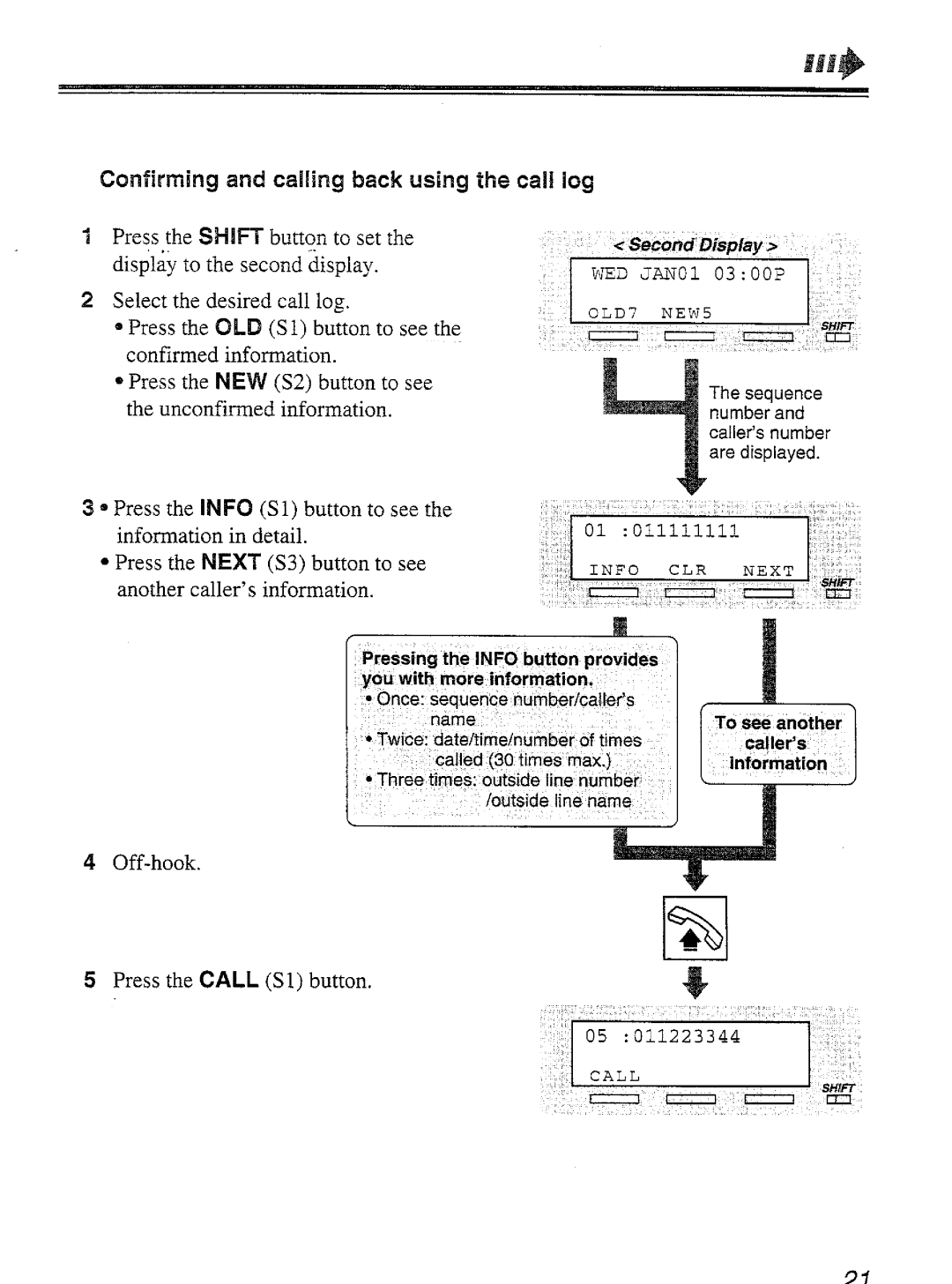 Panasonic KX-T7450 manual 